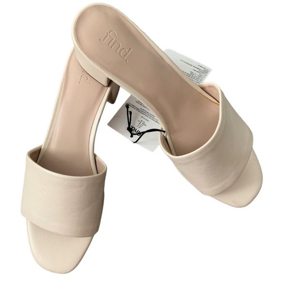 Cream Women's Mules - Picture 1 of 7